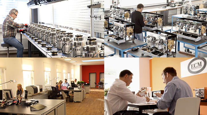 Hauptsitz der Espresso Coffee Machines Manufacture GmbH in Neckargemünd/Heidelberg, Deutschland