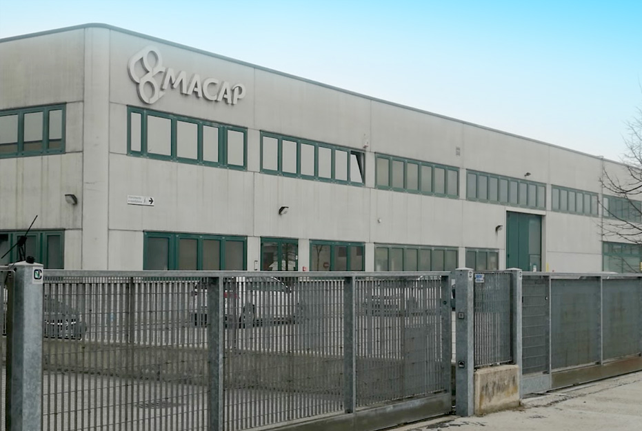 Hauptsitz der Firma Macap S.r.l. in Maerne VE, Italien