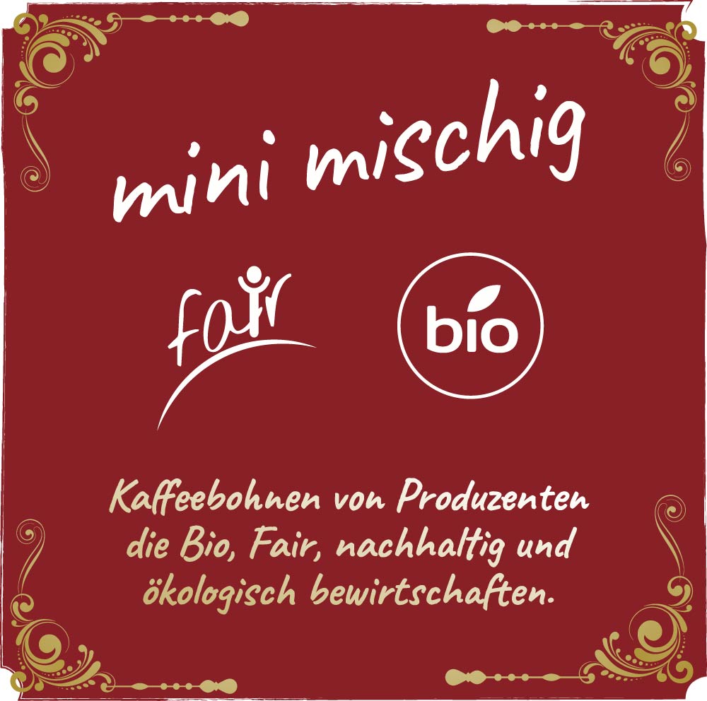 Mini Mischig Kaffeebohnen bio fair trade cafeetc Dübendorf zürich