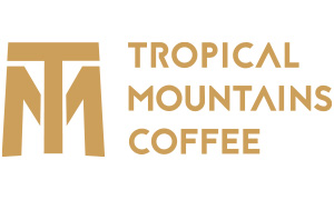 Tropical Mountains Coffee Logo Kaffeemaschinen Kaffeemühlen