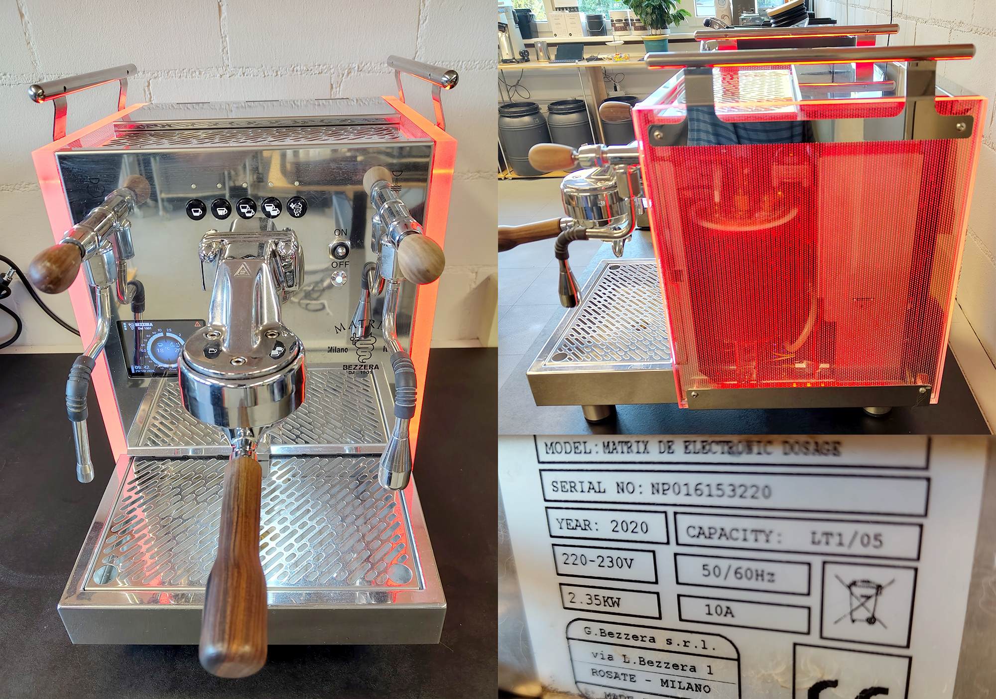 Occasion Siebträger Kaffeemaschine occassion Dalla Corte Studio