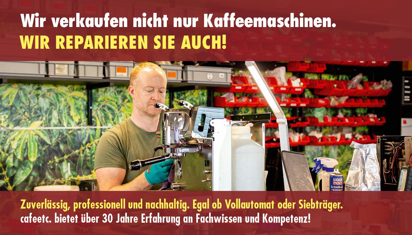 Service und Reparaturen Servicecenter caféetc. Pfäffikon ZH Zürich Schweiz
